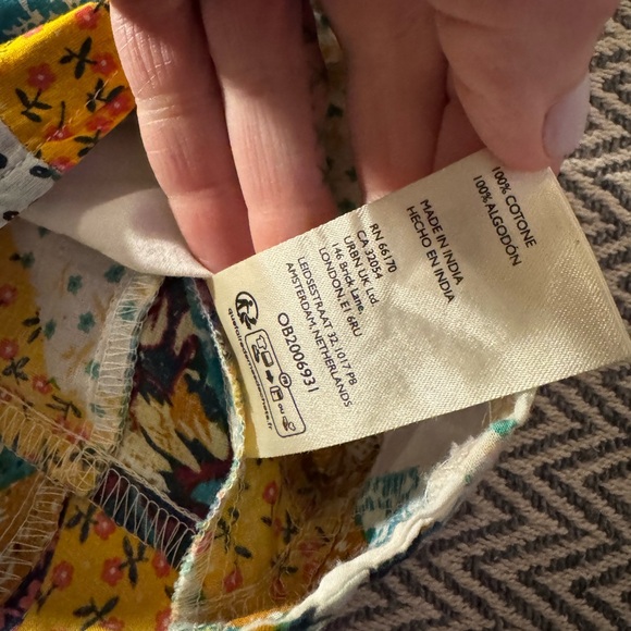 Pilcro Multicolor Patchwork Camisole - Picture 8 of 10